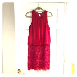 Karlie pink cocktail dress